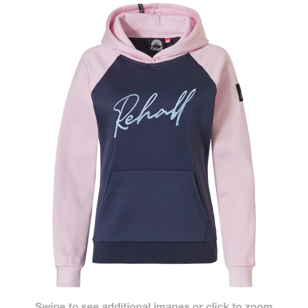 NWT Rehall Jeany PWR sweatshirt size M in pink lady